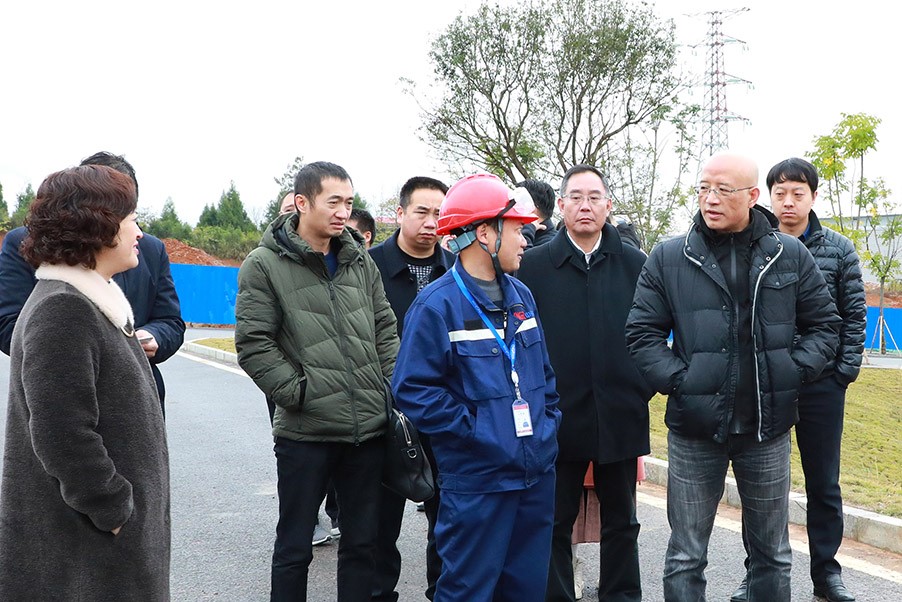 贵州产业技术发展研究院赴金宝慱亚洲体育新材料西部产业基地调研