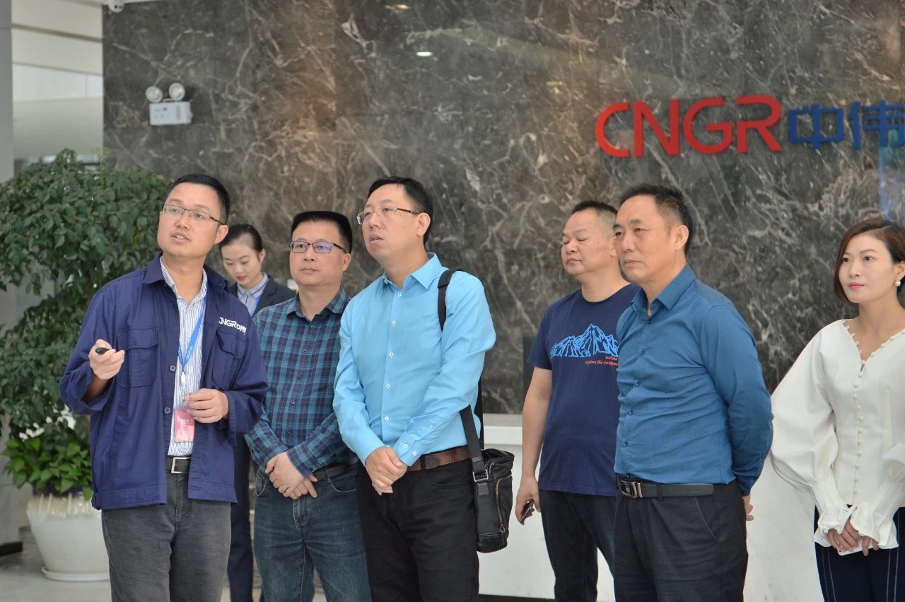 省生态环境厅相关领导赴金宝慱亚洲体育新材料中部产业基地调研