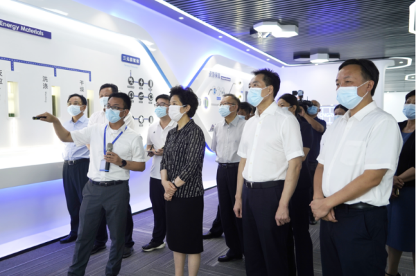 湖南省政协党组副书记乌兰调研金宝慱亚洲体育宁乡产业基地