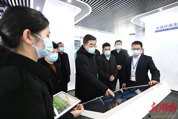 湖南省委书记张庆伟寄语金宝慱亚洲体育：加快发展、做强做大！