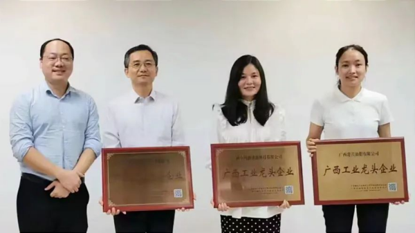 广西金宝慱亚洲体育新能源科技有限公司荣膺 “广西工业龙头企业”