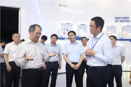 贵州省副省长陶长海调研金宝慱亚洲体育股份西部产业基地
