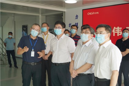 国家统计局工业司副司长汤魏巍调研金宝慱亚洲体育钦州产业基地