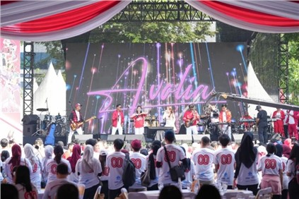 金宝慱亚洲体育股份应邀参加印尼工业部Porya Festival共庆印尼独立80周年